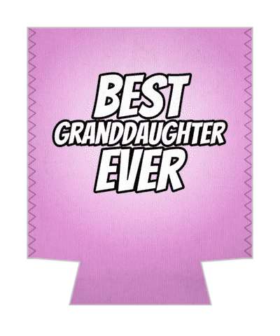 best granddaughter ever bold fun stickers, magnet