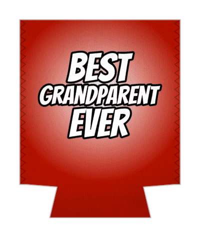 best grandparent ever bold fun stickers, magnet