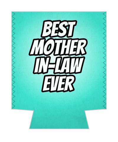 best mother in law ever bold fun stickers, magnet