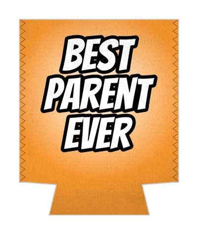 best parent ever bold fun stickers, magnet