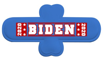 biden 2020 blue red rectangle phone stand