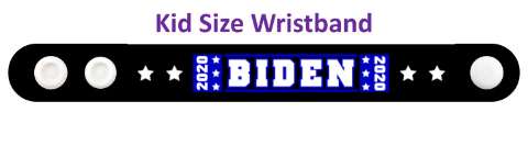 biden 2020 red four stars wristband