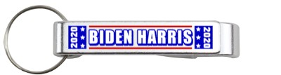 biden harris 2020 silver bottle opener