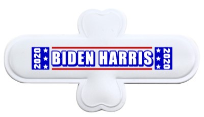 biden harris 2020 white stickers, magnet