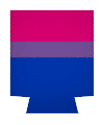 bisexual pride flag lgbtq colors classic stickers, magnet