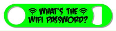 black green whats the wifi password funny stickers, magnet