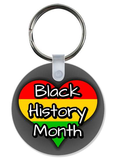 black history month african flag colors heart gradient grey stickers, magnet