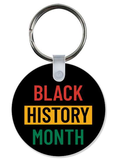 black history month rectangle pan african flag colors stickers, magnet