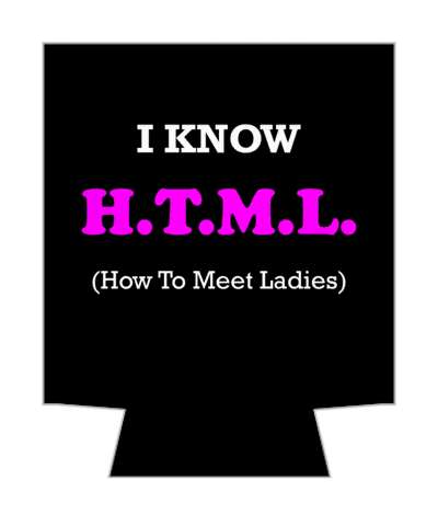 black i know html how to meet ladies wordplay meme joke stickers, magnet