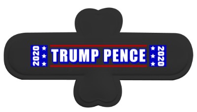 black trump pence 2020 phone stand