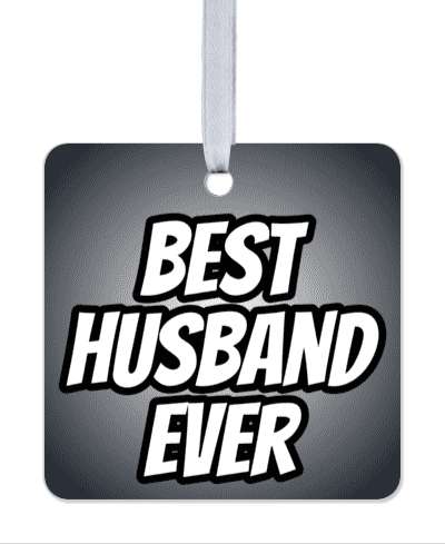 bold best husband ever gradient stickers, magnet