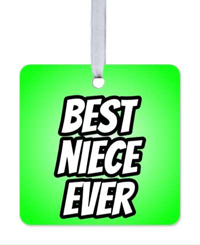 bold best niece ever gradient stickers, magnet