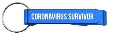bold coronavirus survivor stickers, magnet