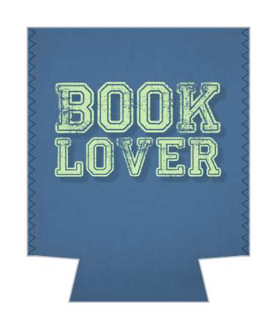 book lover old print style stickers, magnet