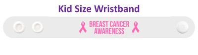 breast cancer pink awareness white ribbons wristband