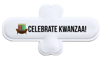 candles celebrate kwanzaa kinara mishumaa saba stickers, magnet
