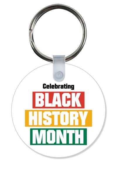celebrating rectangles pan african colors black history month white stickers, magnet
