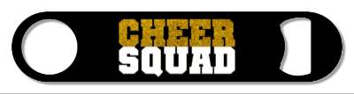 cheer squad team stickers, magnet