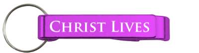 christ lives god jesus church stickers, magnet