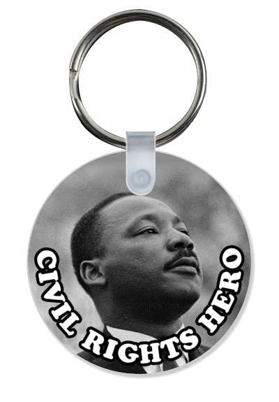 civil rights hero martin luther king jr mlk stickers, magnet