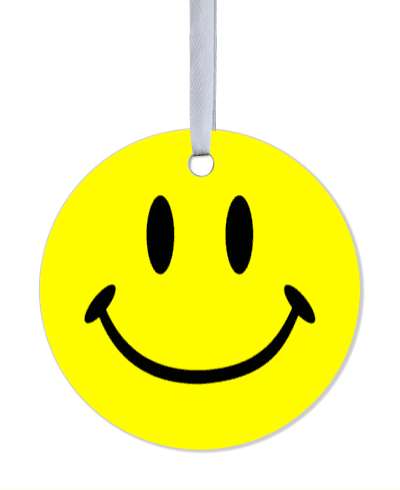 classic emoji bright classic yellow smiley stickers, magnet