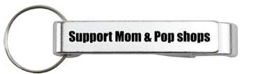 community local support mom and pop shops stickers, magnet