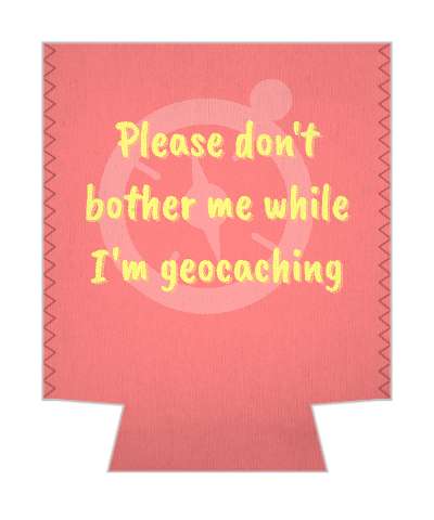 compass symbol please dont bother me im geocaching stickers, magnet