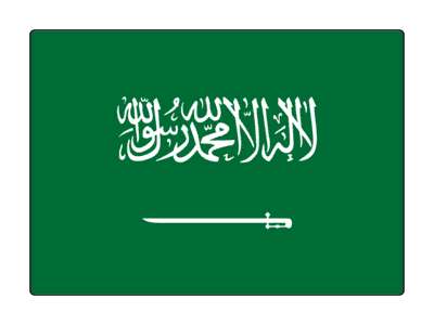 country flag national saudi arabia stickers, magnet