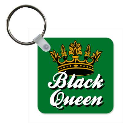 crown fancy black queen cursive stickers, magnet