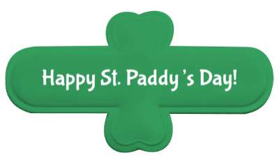 cute happy st paddys day irish stickers, magnet