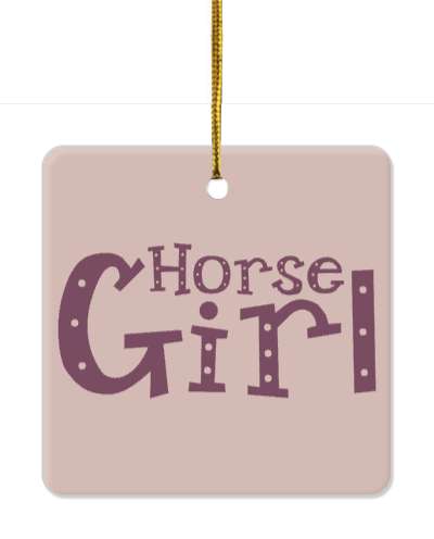 cute horse girl horseriding stickers, magnet