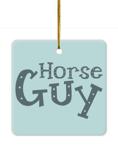 cute horse guy horseriding stickers, magnet