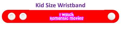 cute i watch romantic movies stickers, magnet