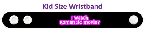 cute i watch romantic movies stickers, magnet