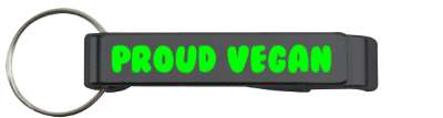 cute proud vegan stickers, magnet