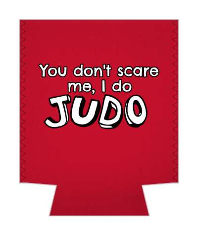 deep you dont scare me i do judo stickers, magnet