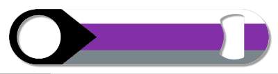demisexual flag lgbt classic colors group series stickers, magnet