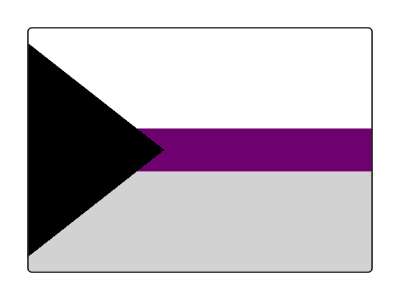 demisexual pride flag lgbt colors vibrant bright stickers, magnet