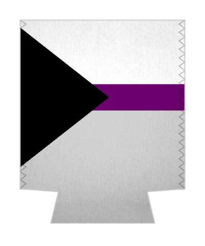 demisexual pride flag lgbtq colors classic stickers, magnet