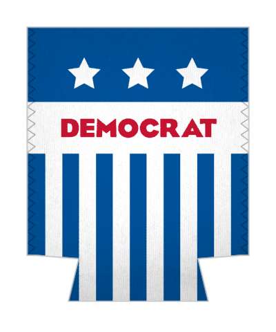 democrat stars stripes blue dem politics stickers, magnet