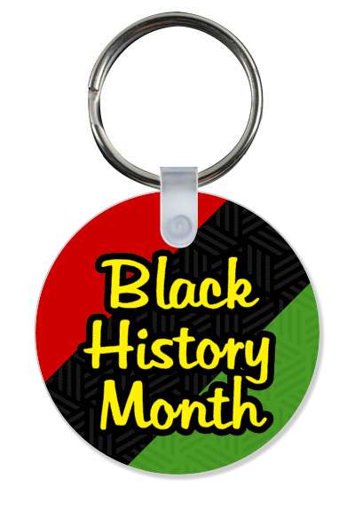 diagonal african flag colors black history month cursive classy stickers, magnet