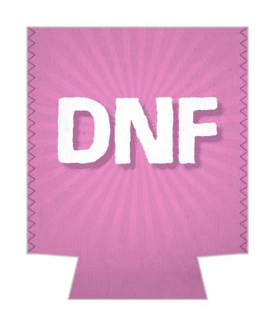 dnf did not find cache geocaching acronym pink rays stickers, magnet