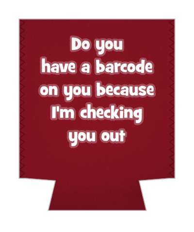 do you have a barcode on you because im checking you out pickup line stickers, magnet