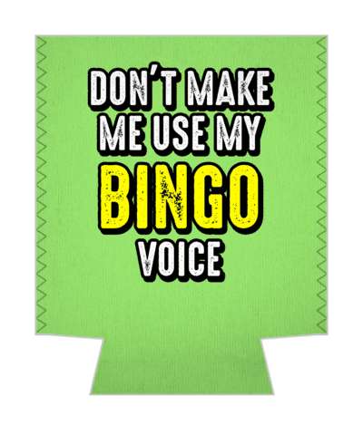 dont make me use my bingo voice funny stickers, magnet