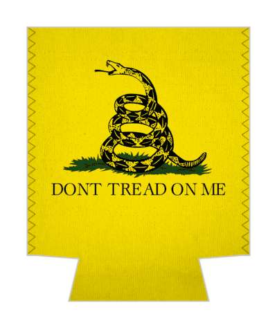 dont tread on me flag snake stickers, magnet