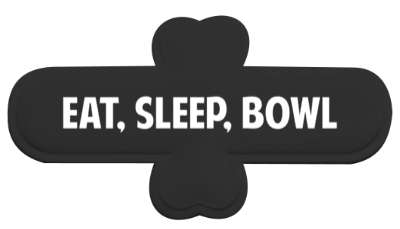 eat sleep bowl bowling fanatic stickers, magnet