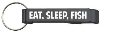eat sleep fish lifetime fisher stickers, magnet