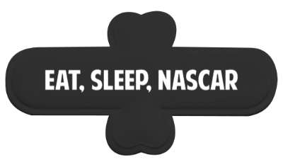 eat sleep nascar racing cars stickers, magnet