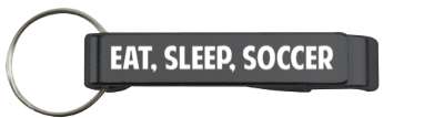 eat sleep soccer goalie kicking stickers, magnet