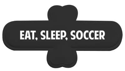 eat sleep soccer lifestyle stickers, magnet